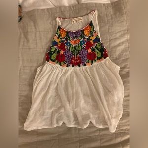 Urban outfitters NWT boho embroidered shirt